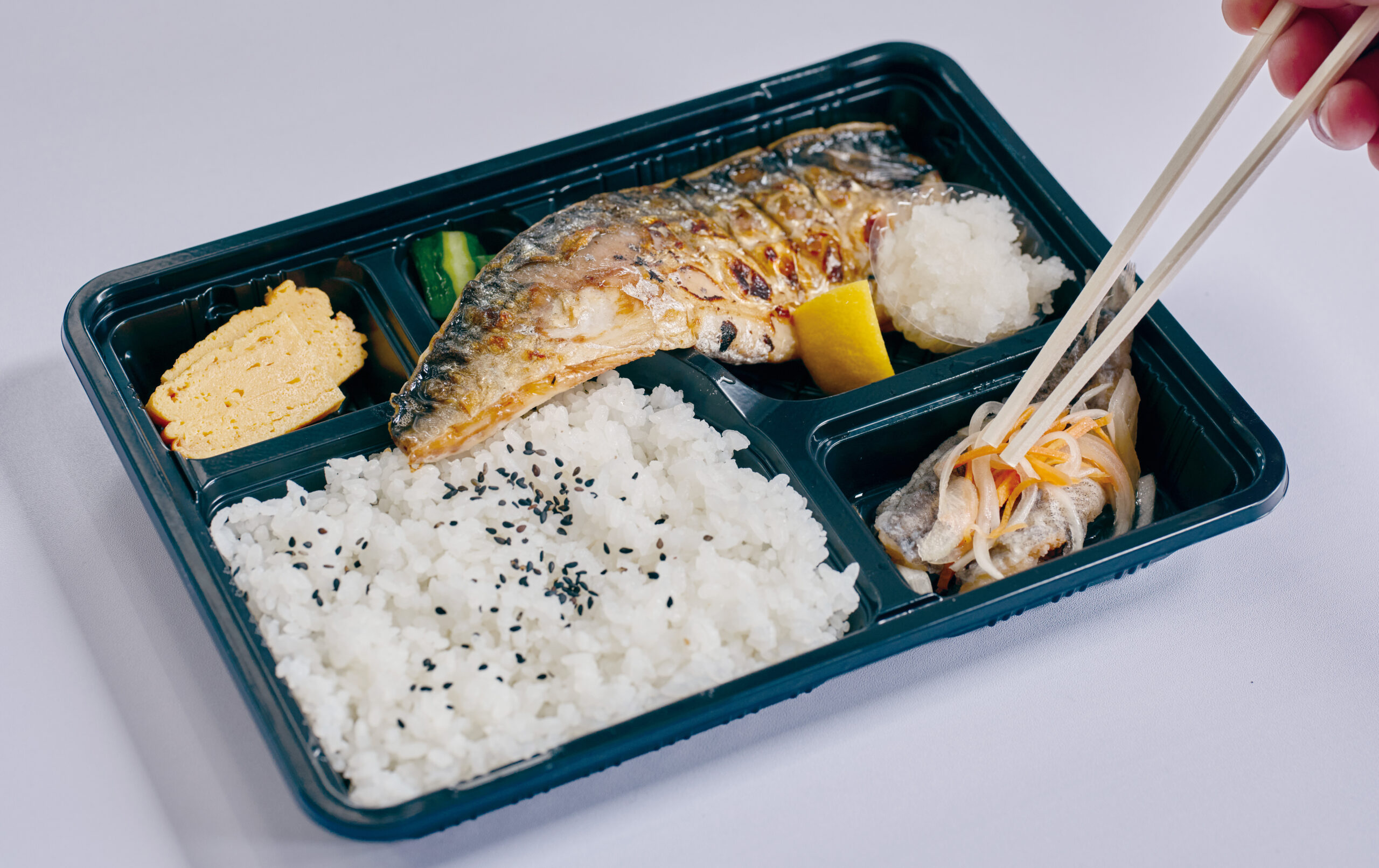 トロさばの炭火焼き弁当