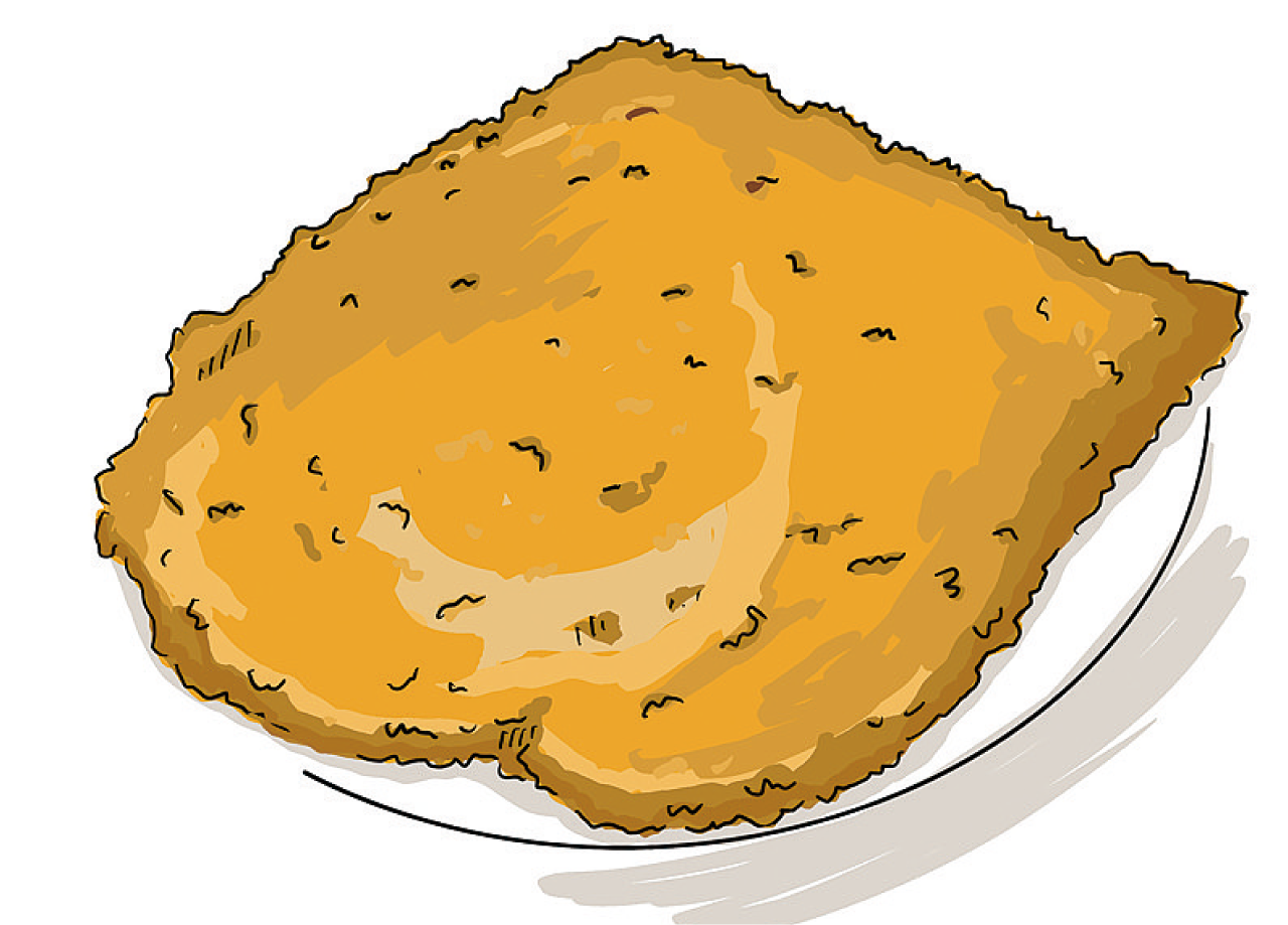 カツレツのイラスト