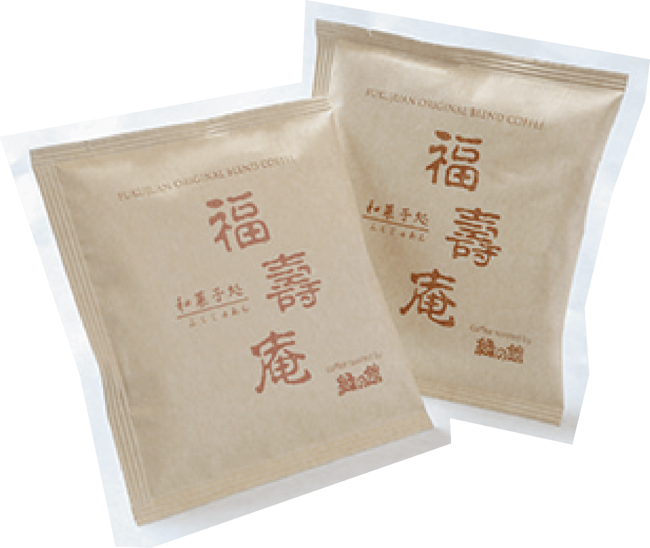 〈福壽庵〉の和菓子用にブレンドした特別なコーヒー。