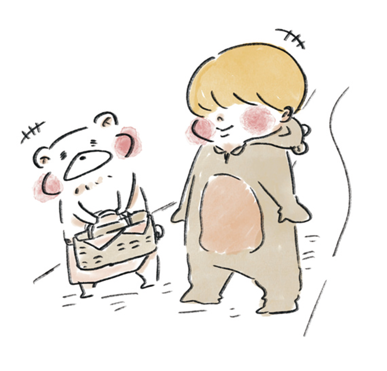 つらってのイラスト