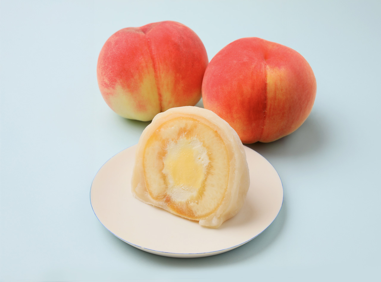 まるごと桃大福