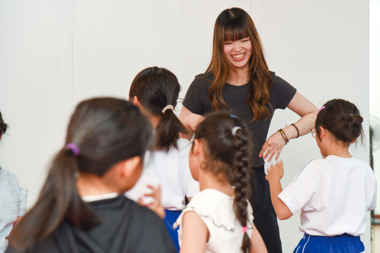 ダンスと介護職の両立を叶えるのは、ライフワークバランスを重要視する企業風土。シフトの融通にも親身に相談に乗ってくれる。