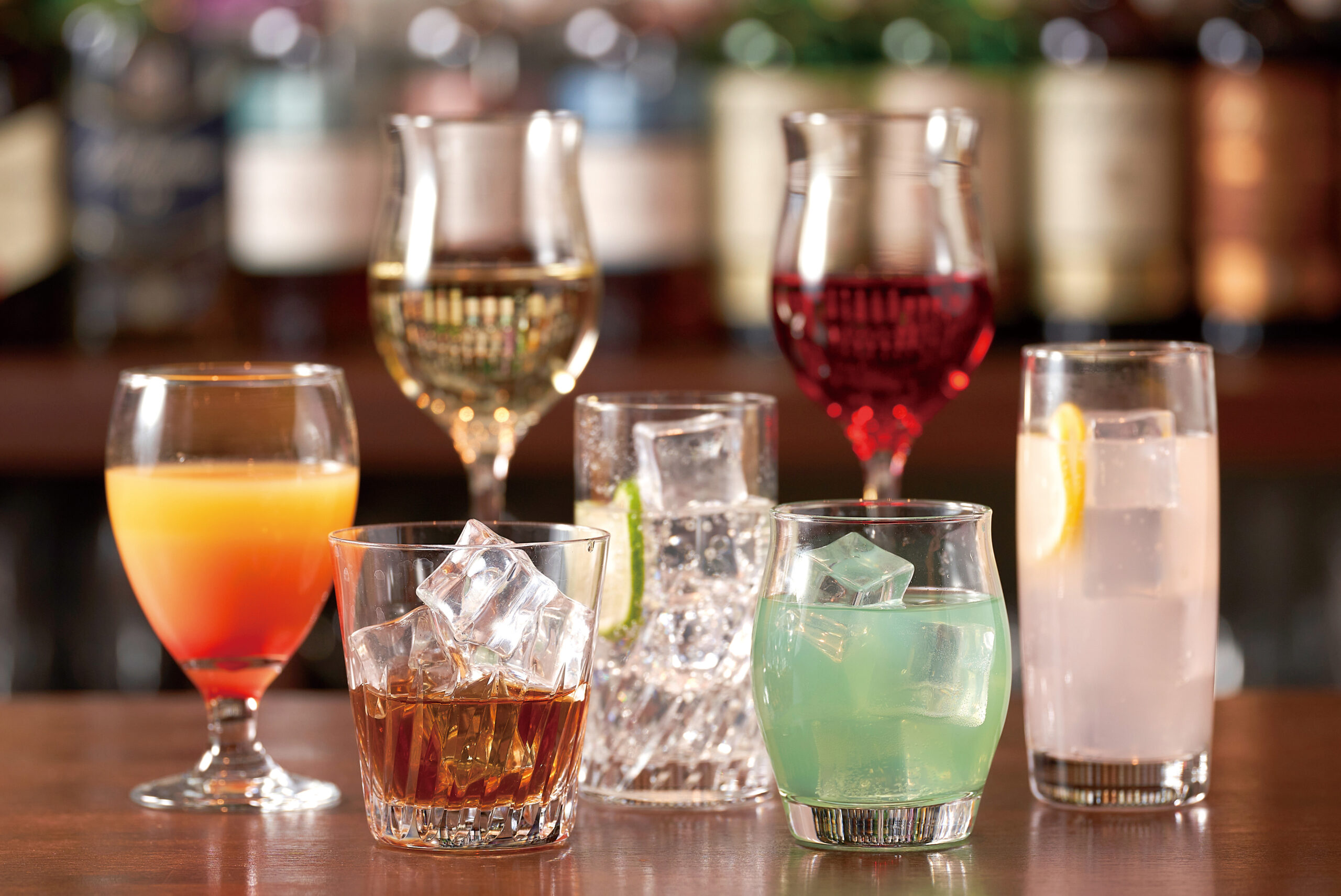 飲み放題はたっぷり2.5時間!自慢のドリンクを心ゆくまで!