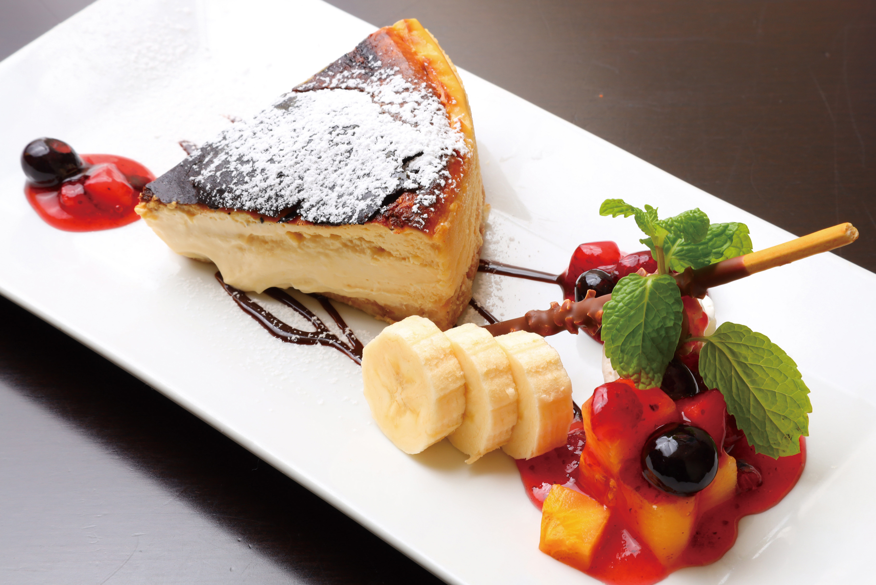 数量限定のバスクチーズケーキ