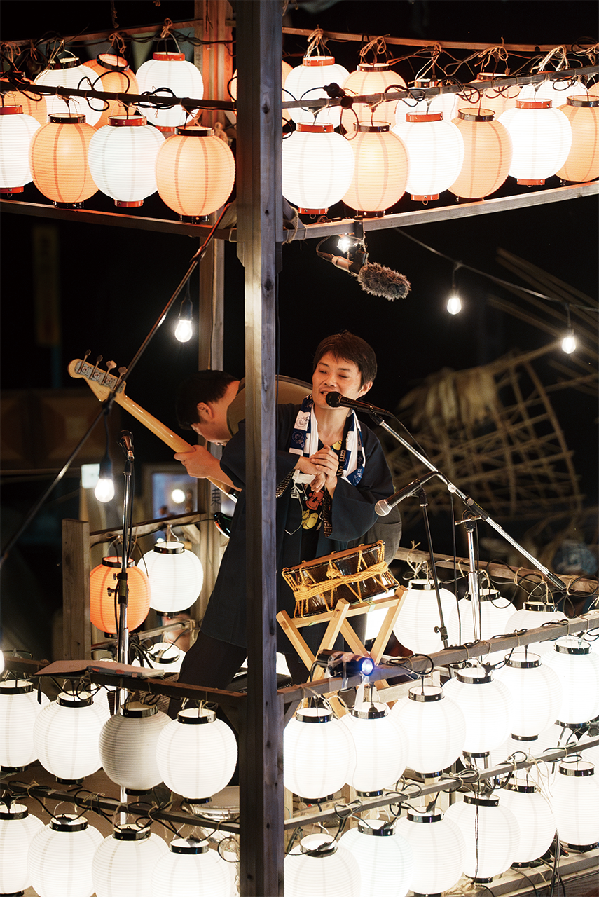 櫓ステージの写真