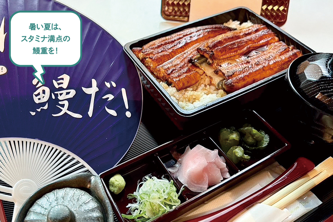 暑い夏は、スタミナ満点の鰻重を！ボリューム満点の鰻重
