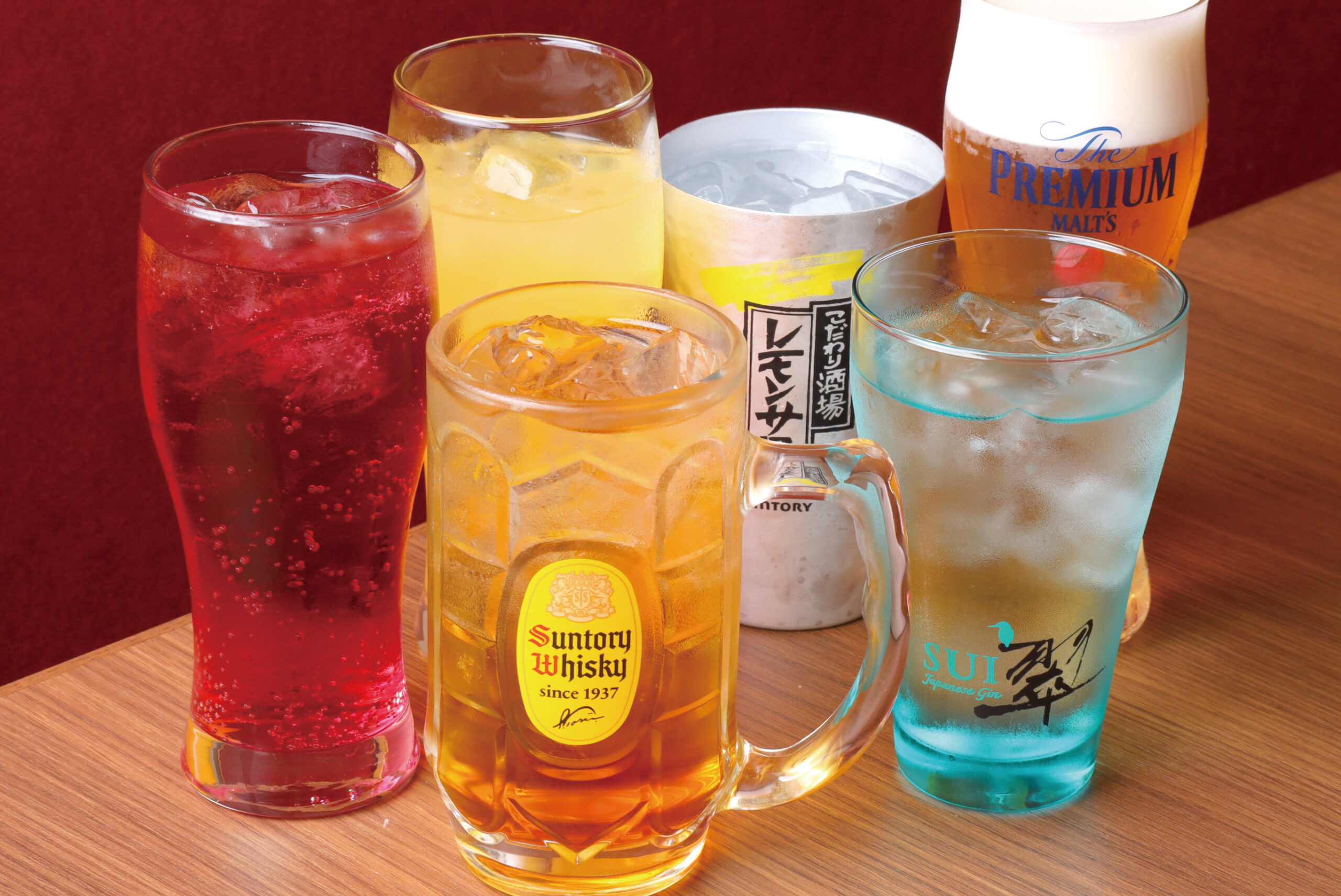 ドリンクメニュー 