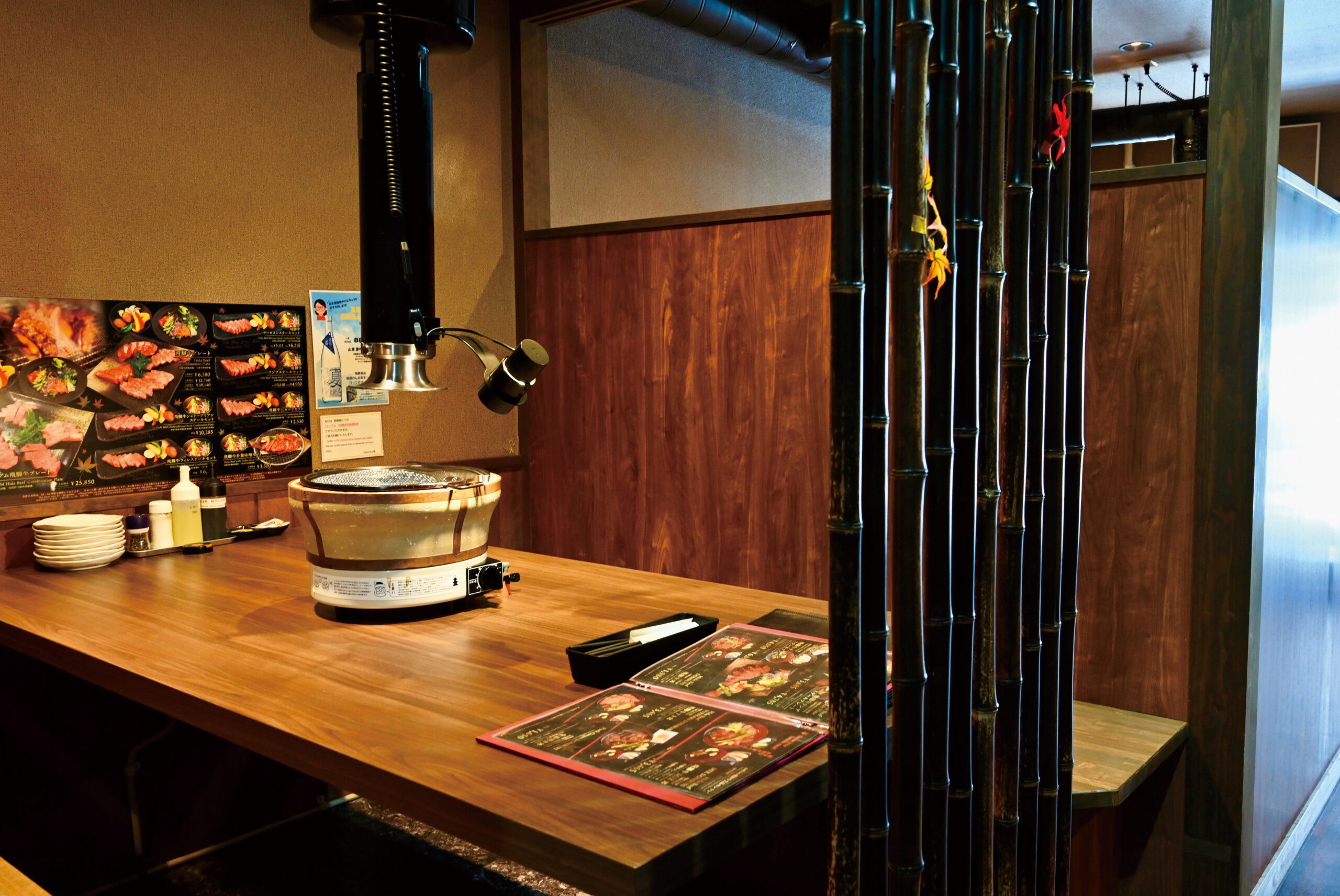 個室テーブル席