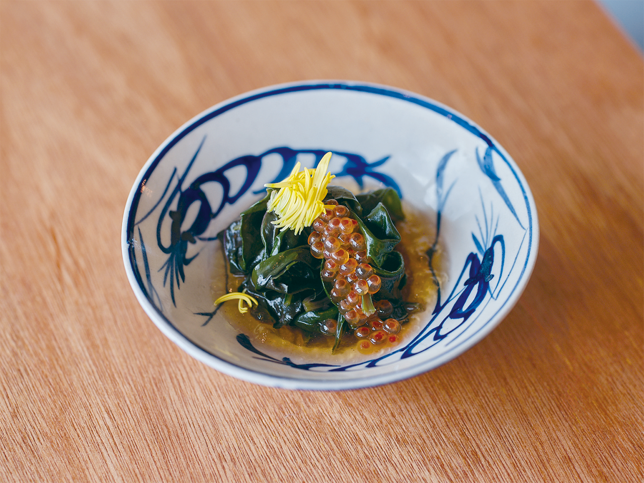 金時草の1皿の写真