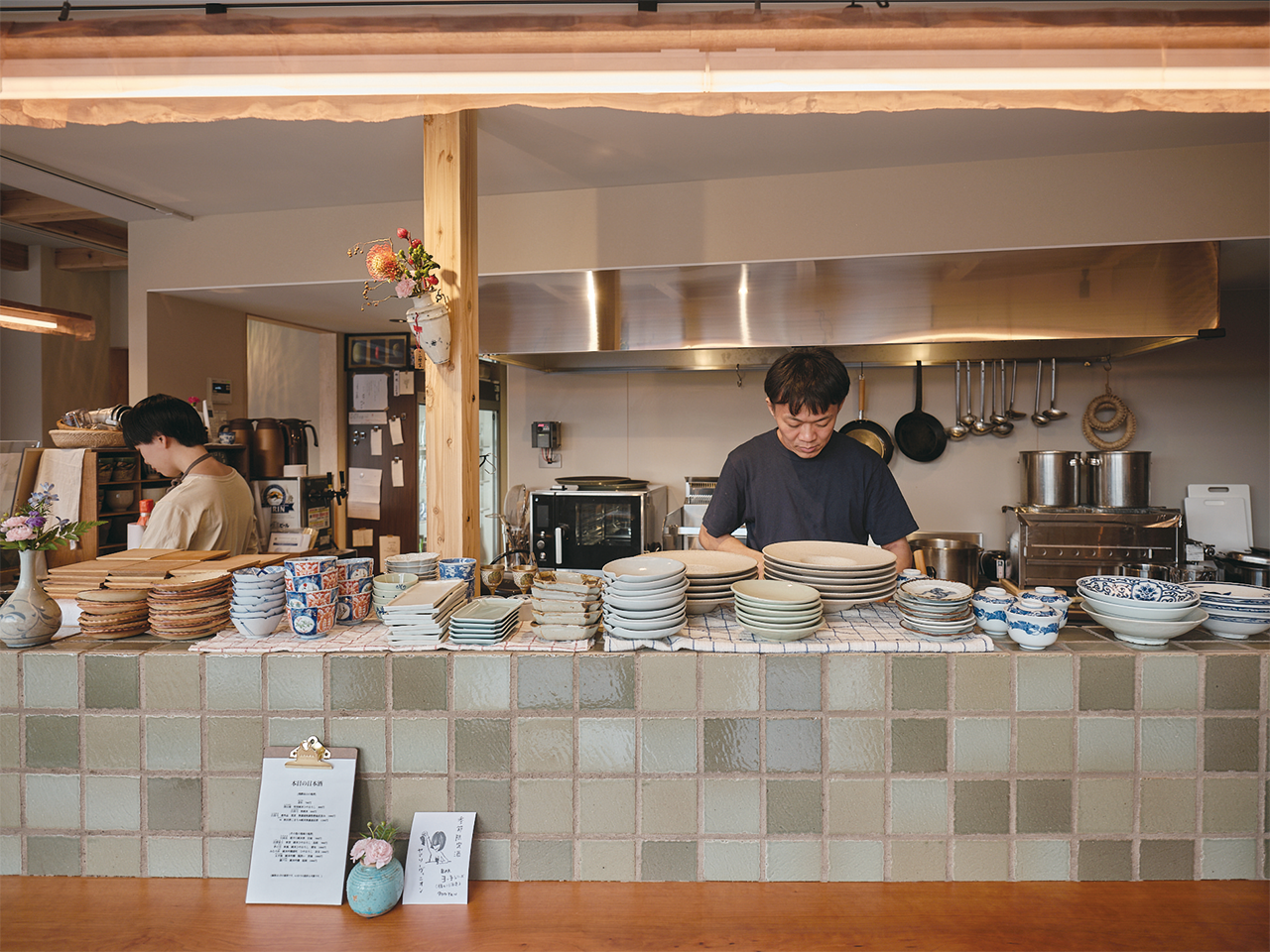 カウンターの写真