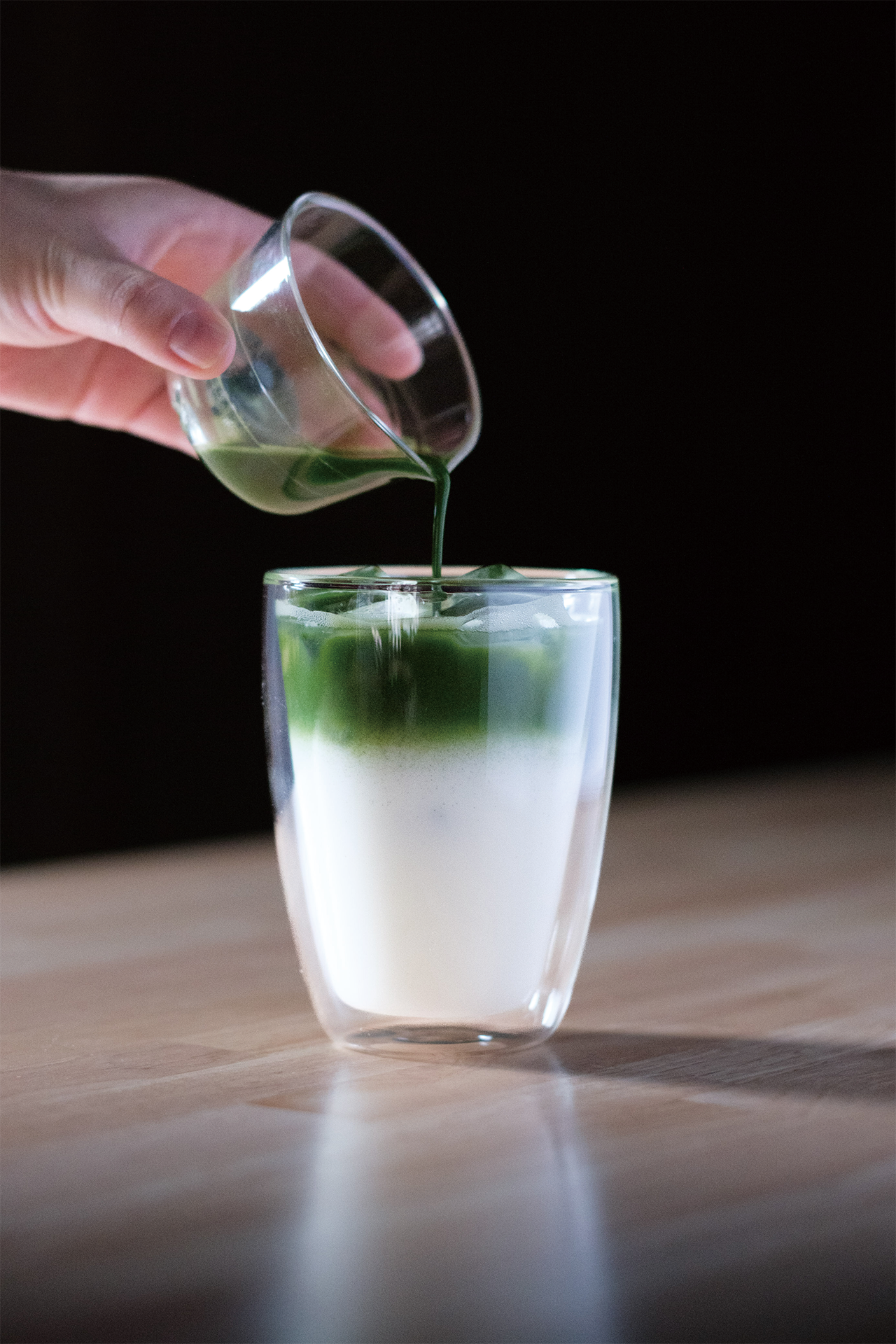 プレミアム抹茶ラテの写真