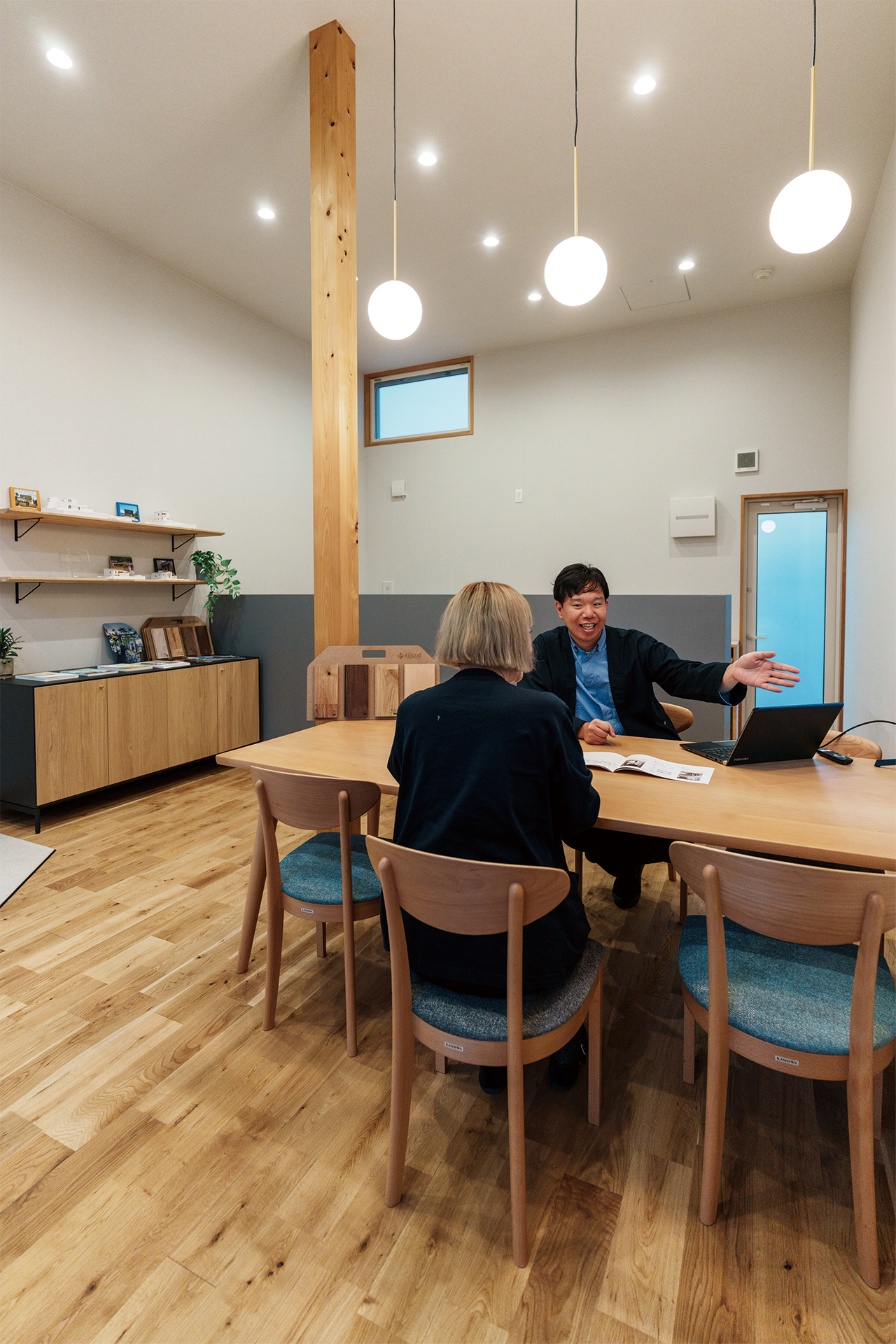 スタジオ内の写真