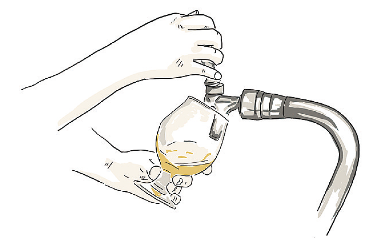 ビールタップのイラスト