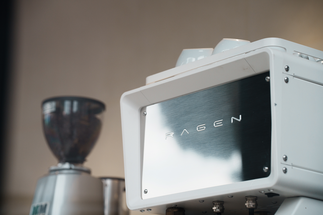 エスプレッソマシーンの写真