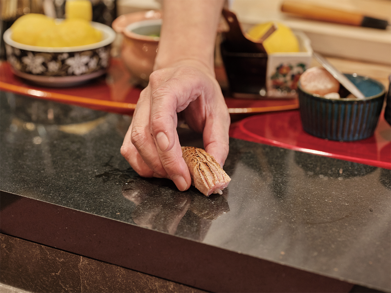 「中トロ炙り」の写真