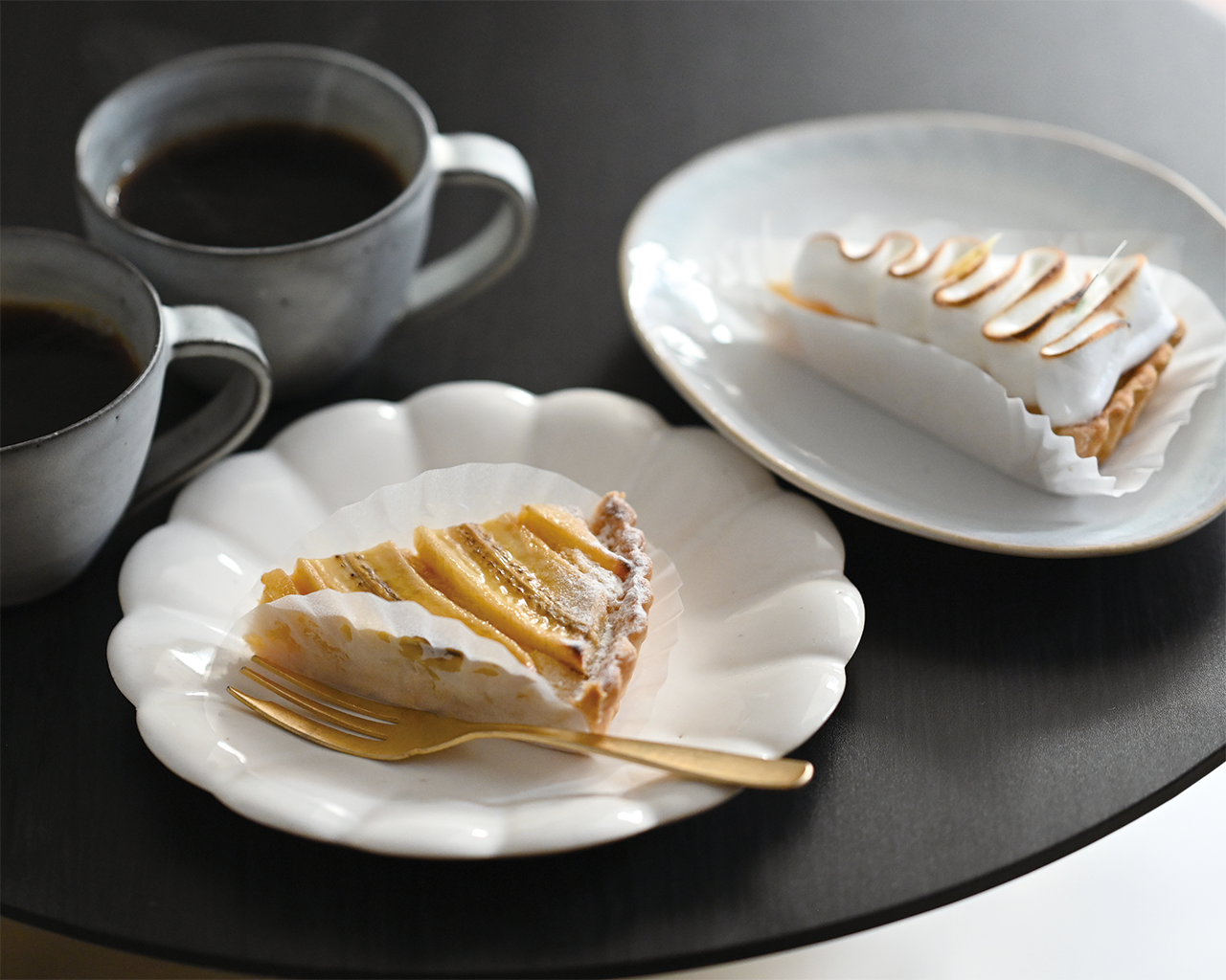 焼き込みタルトの写真