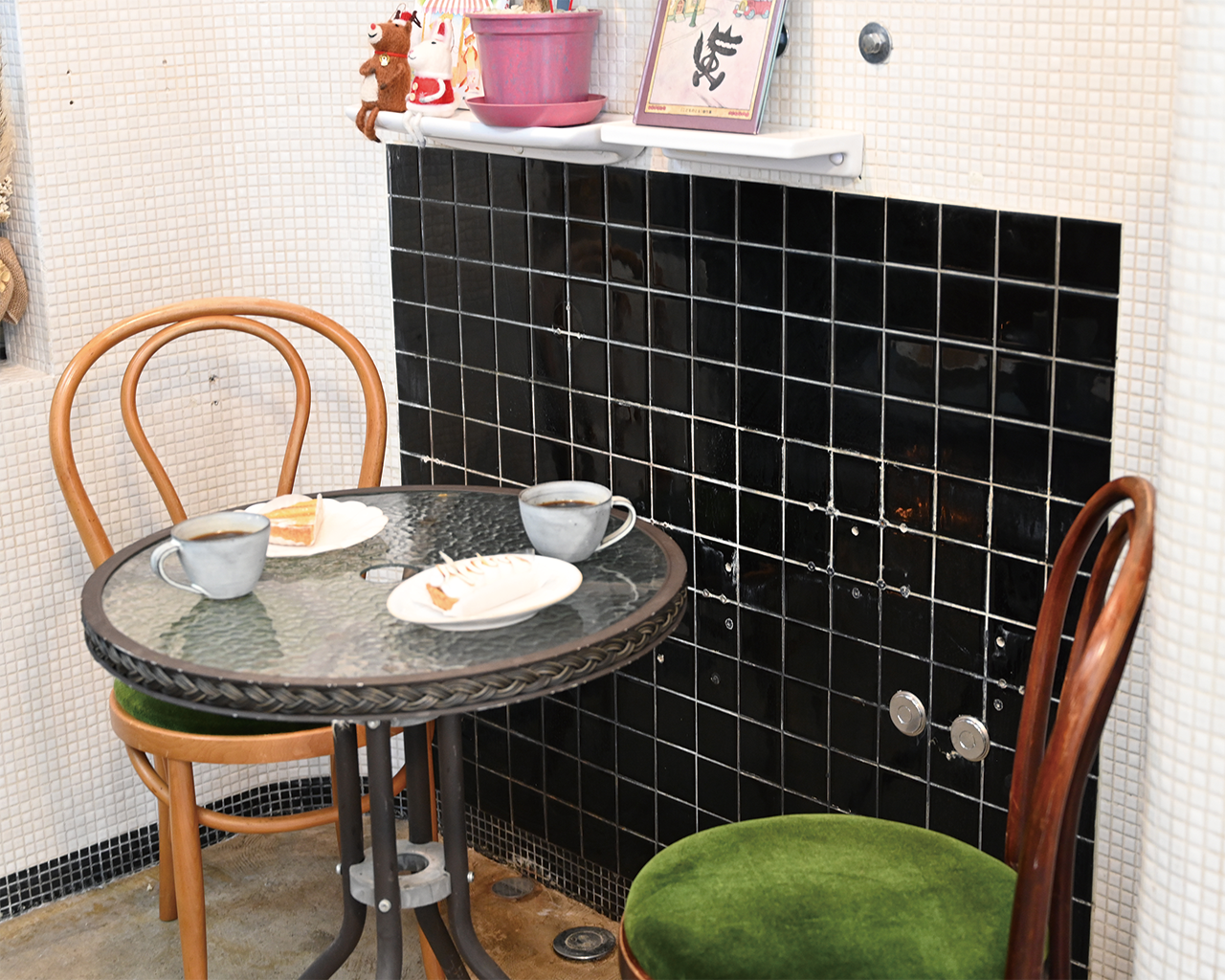 カフェ席の写真