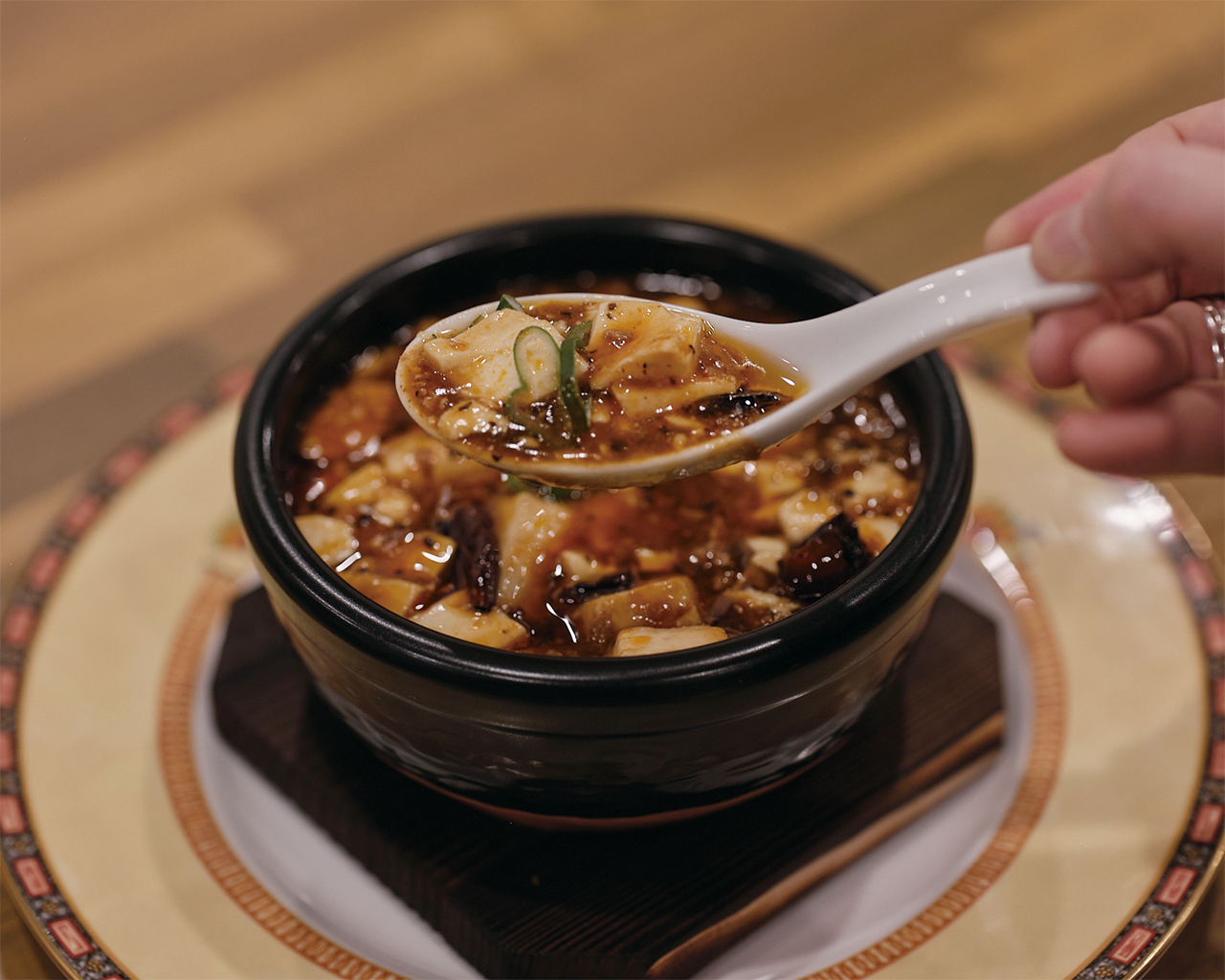 麻婆豆腐の写真