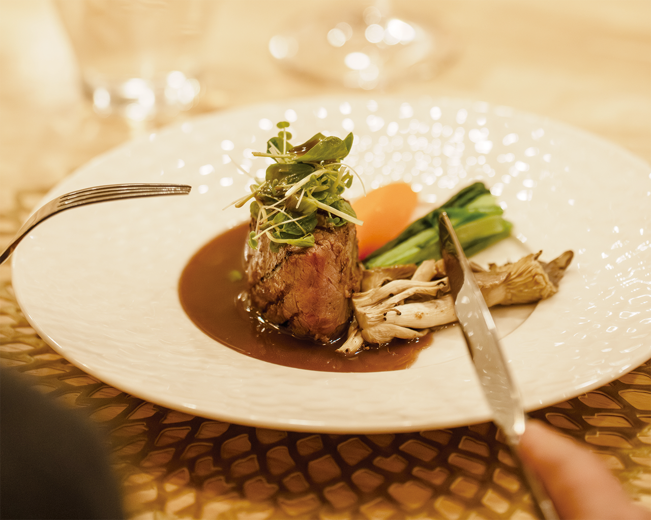 ジャガイモ・ナス・ピーマンの香味炒めの写真