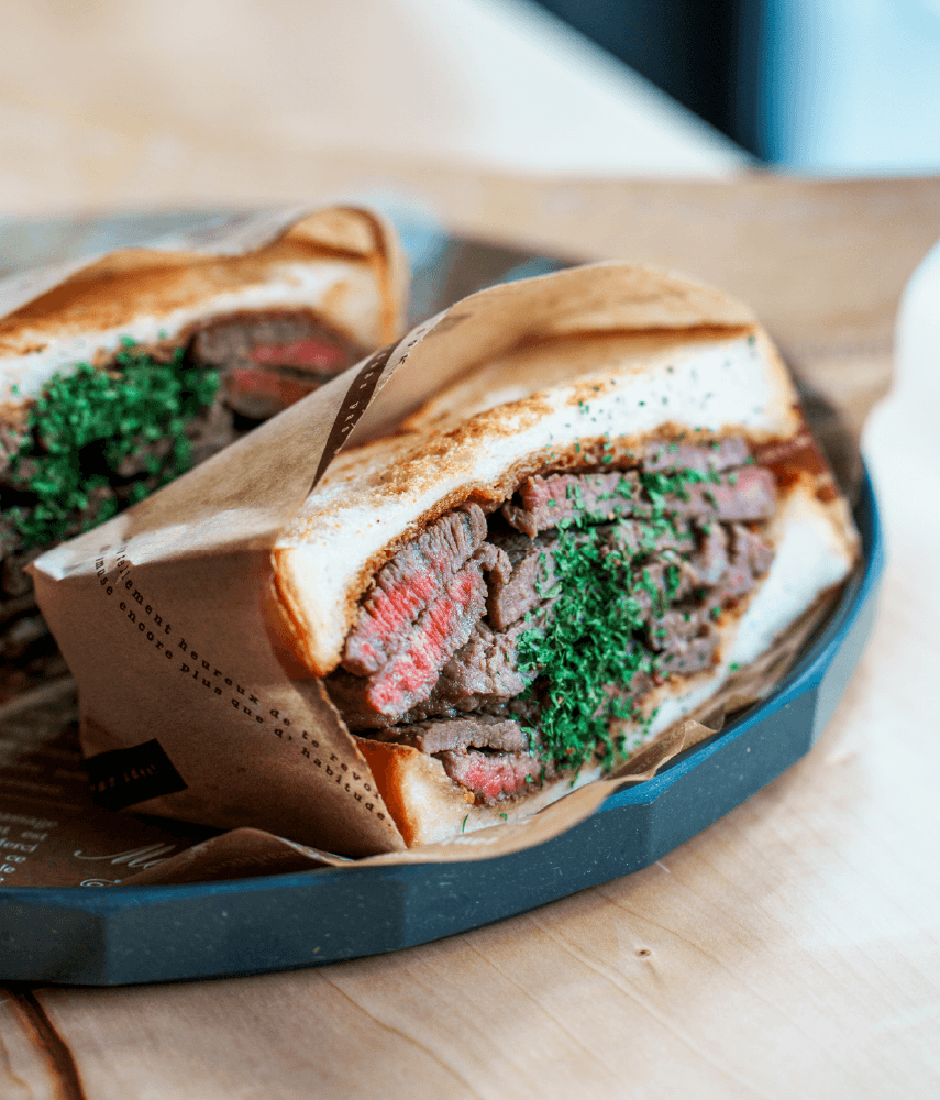 Bonds Brew beer craft 飛騨牛サンド