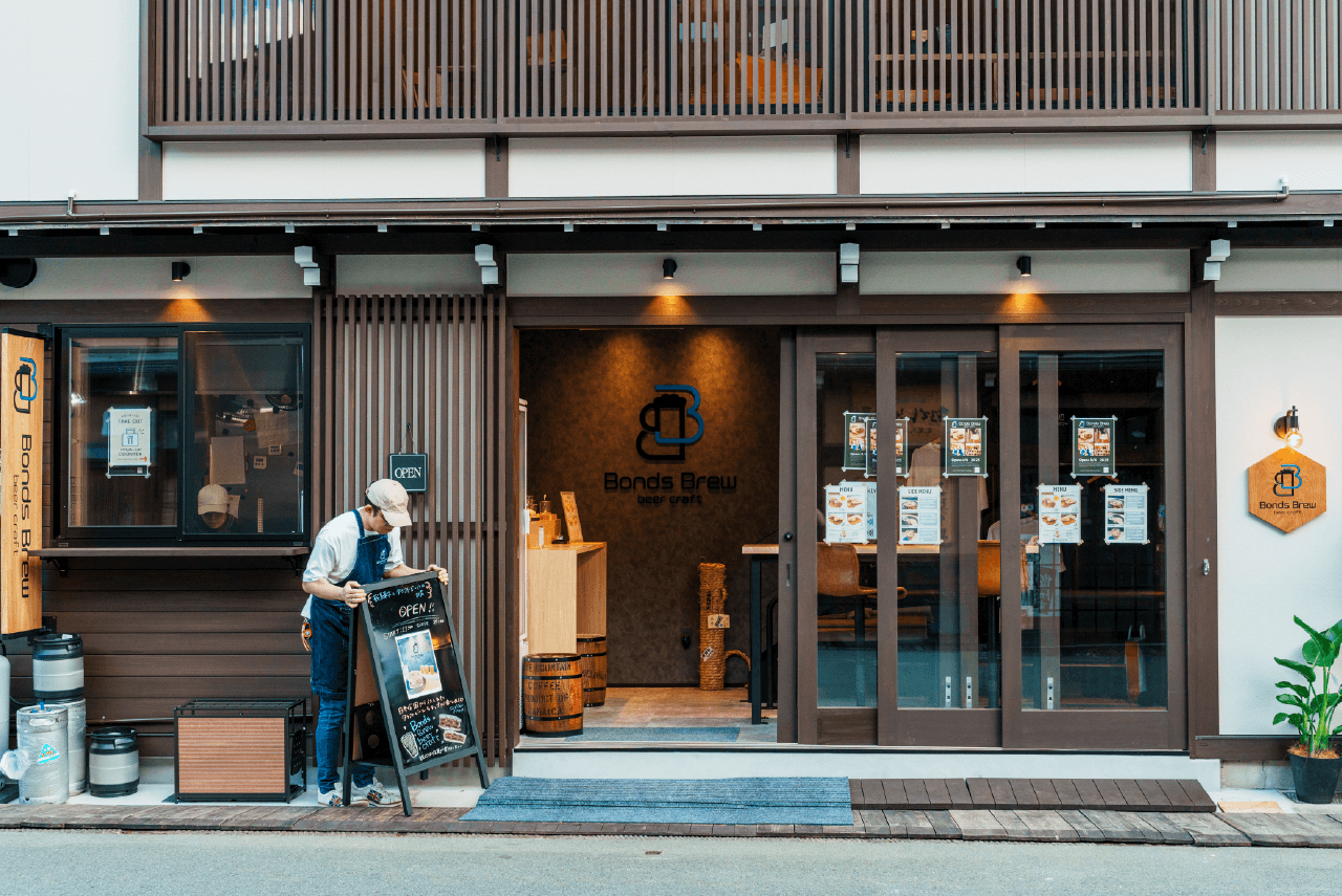 Bonds Brew beer craft 外観画像
