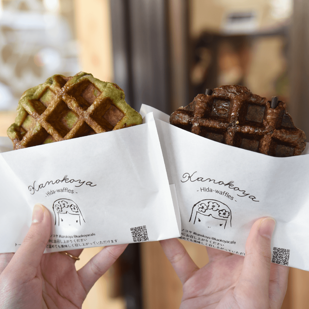 カノコヤ 高山店　ベルギーワッフル