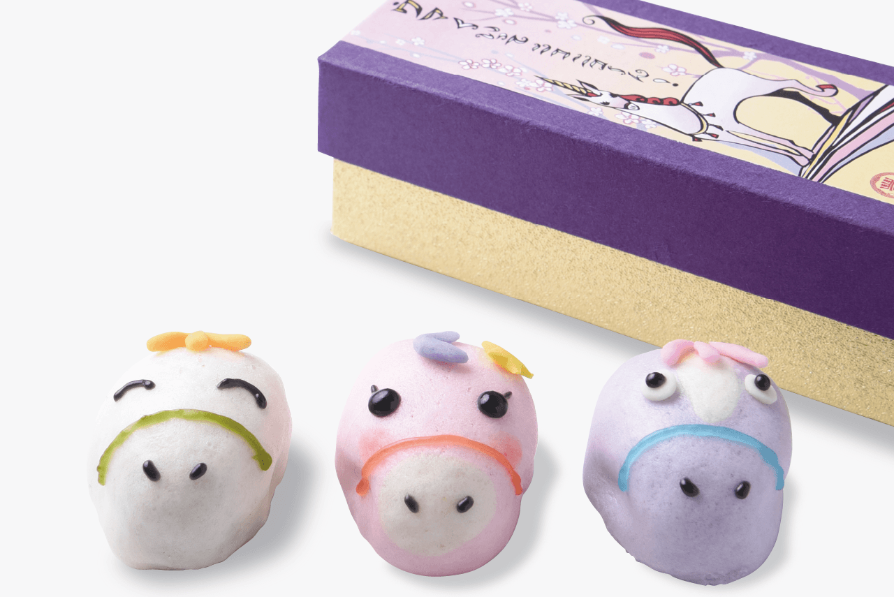 和菓子処 稲豊園 ウマくいってニコニコ〜ん!　1,280円