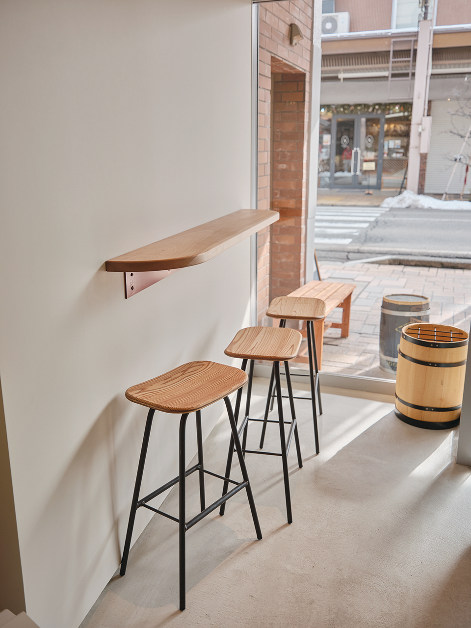 イートインスペースの写真