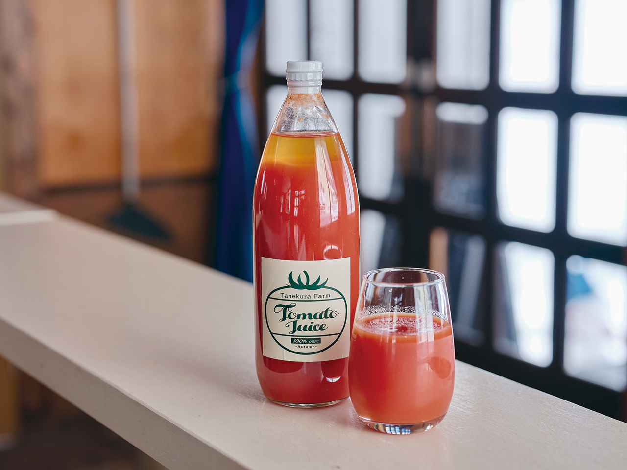 トマトジュースの写真