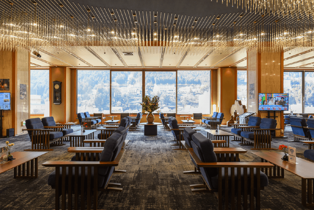 下呂温泉 小川屋 ロビー