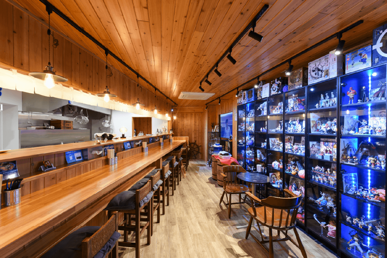 アニメファンの店主自慢のコレクション