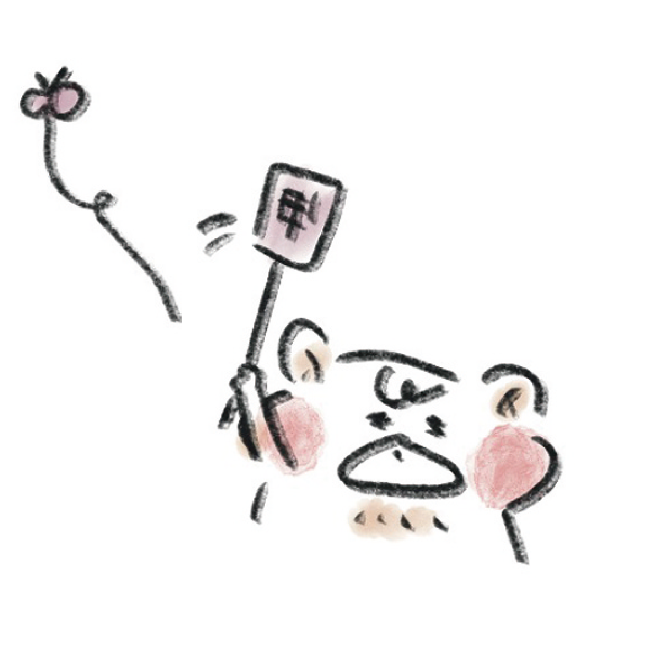 蝿むしのイラスト