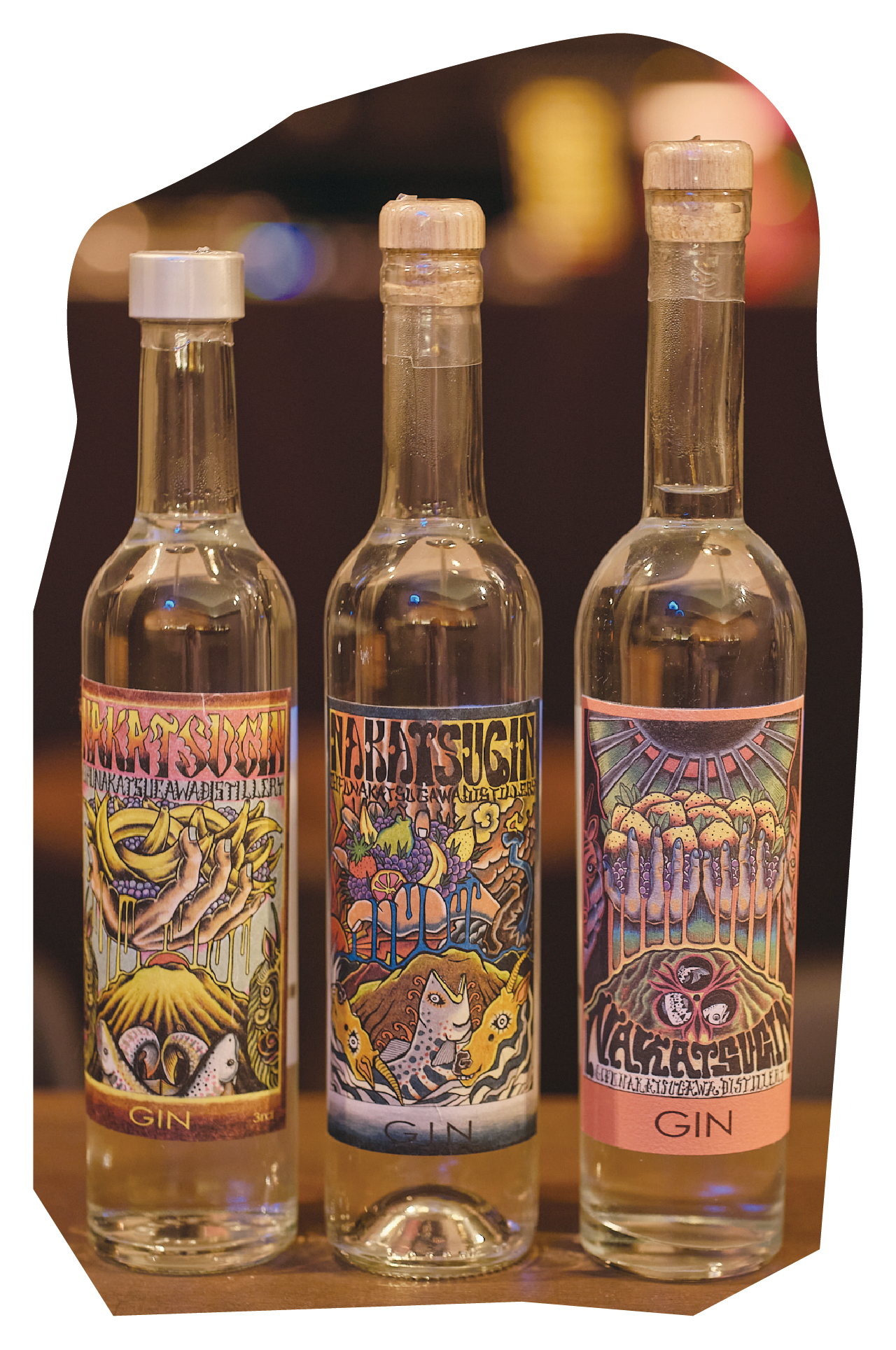 「NAKATU GIN」のボトルの写真