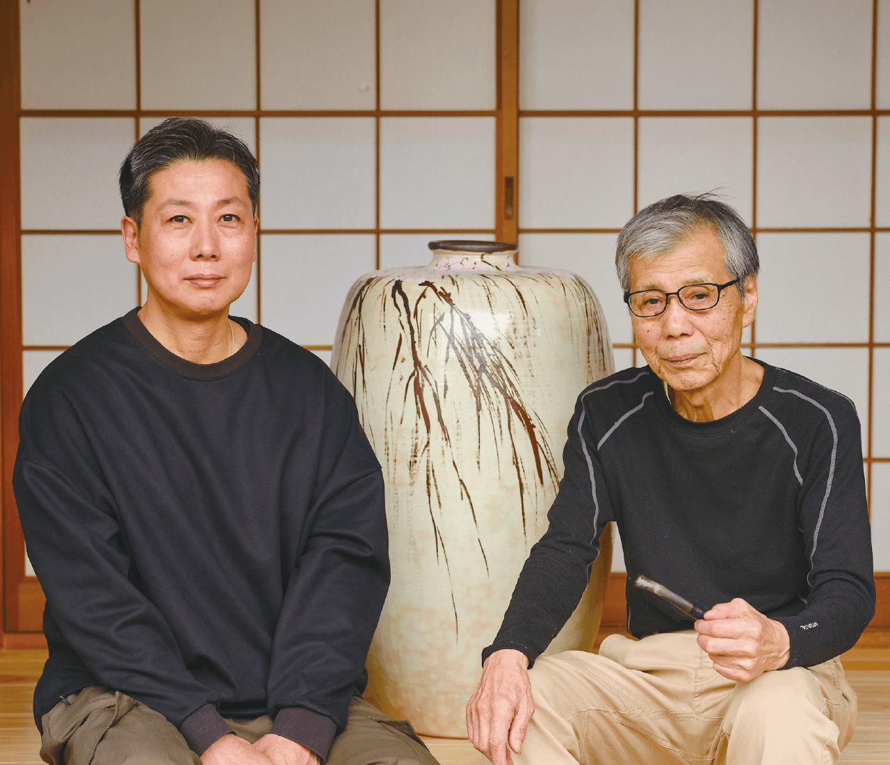 六代目・戸田宗四郎さんと七代目・鉄人さん