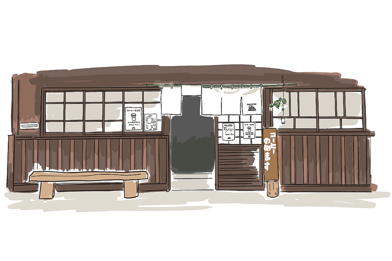 Kaung day 外観のイラスト