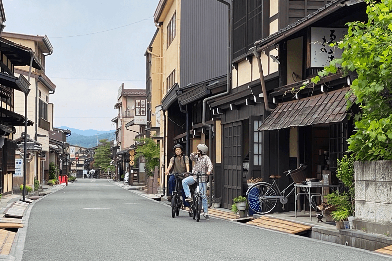 Flying Peaks　飛騨高山の中心地　サイクリングコース