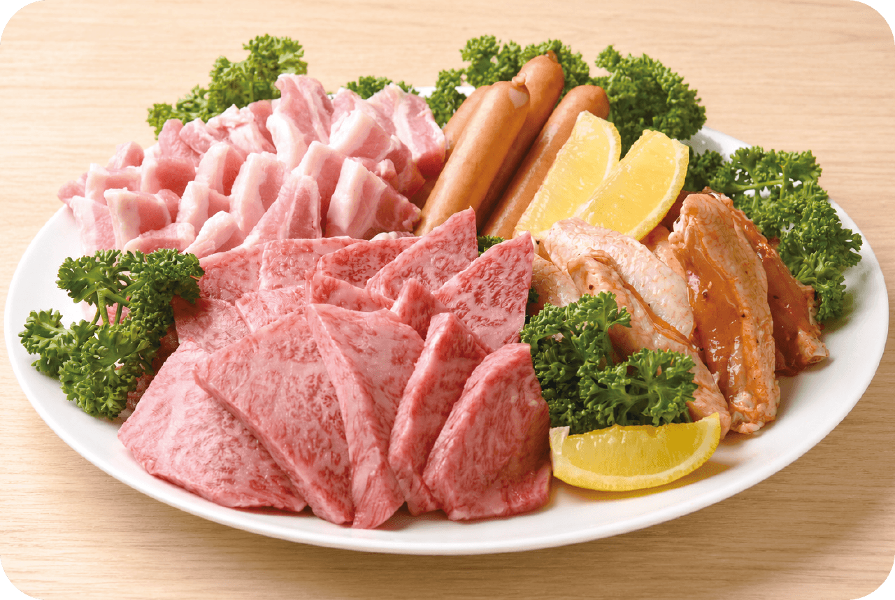 天狗総本店の夏のBBQセット