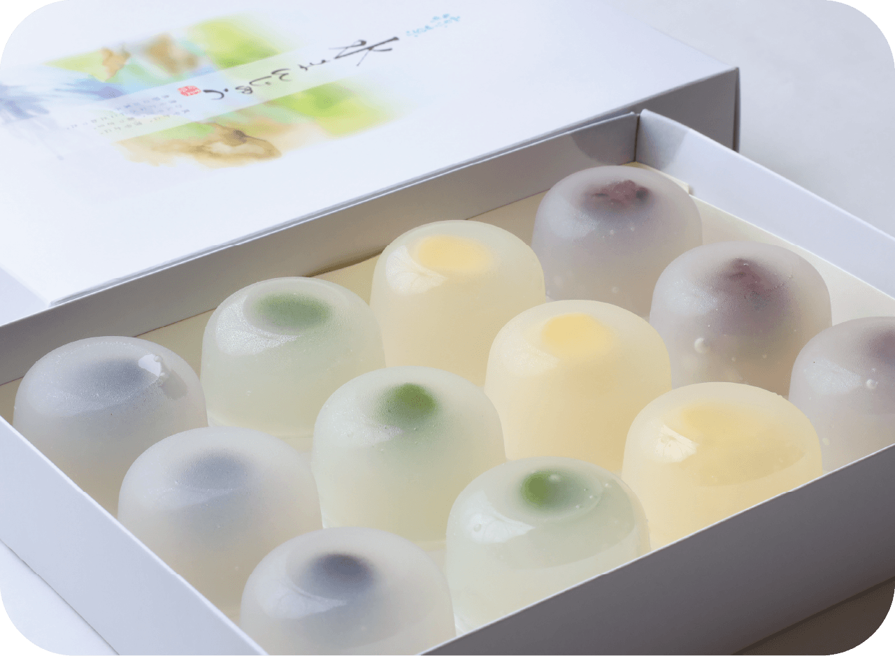 和菓子処 福壽庵の水まんじゅう詰合せ