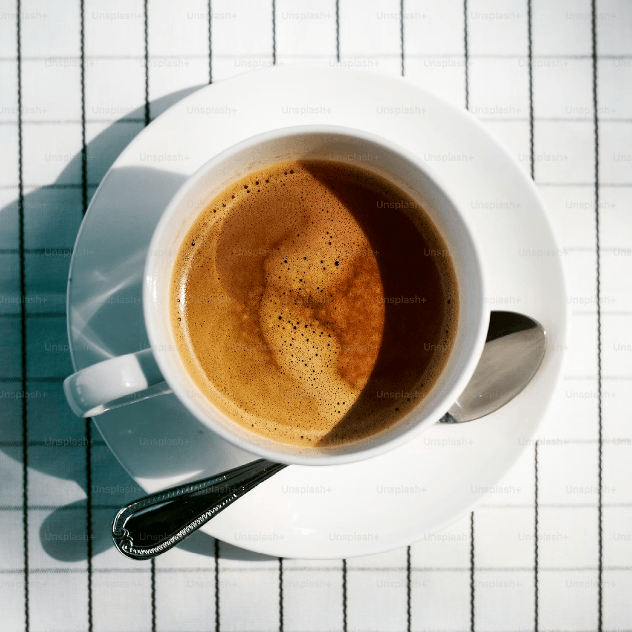 ここにコーヒーの画像