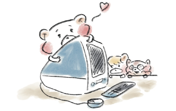 クマ夫のイラスト