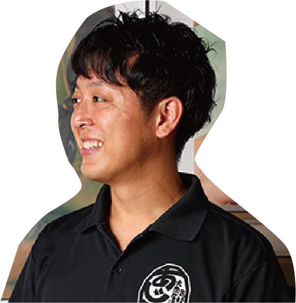 オーナー 角岡真一さんさんの写真