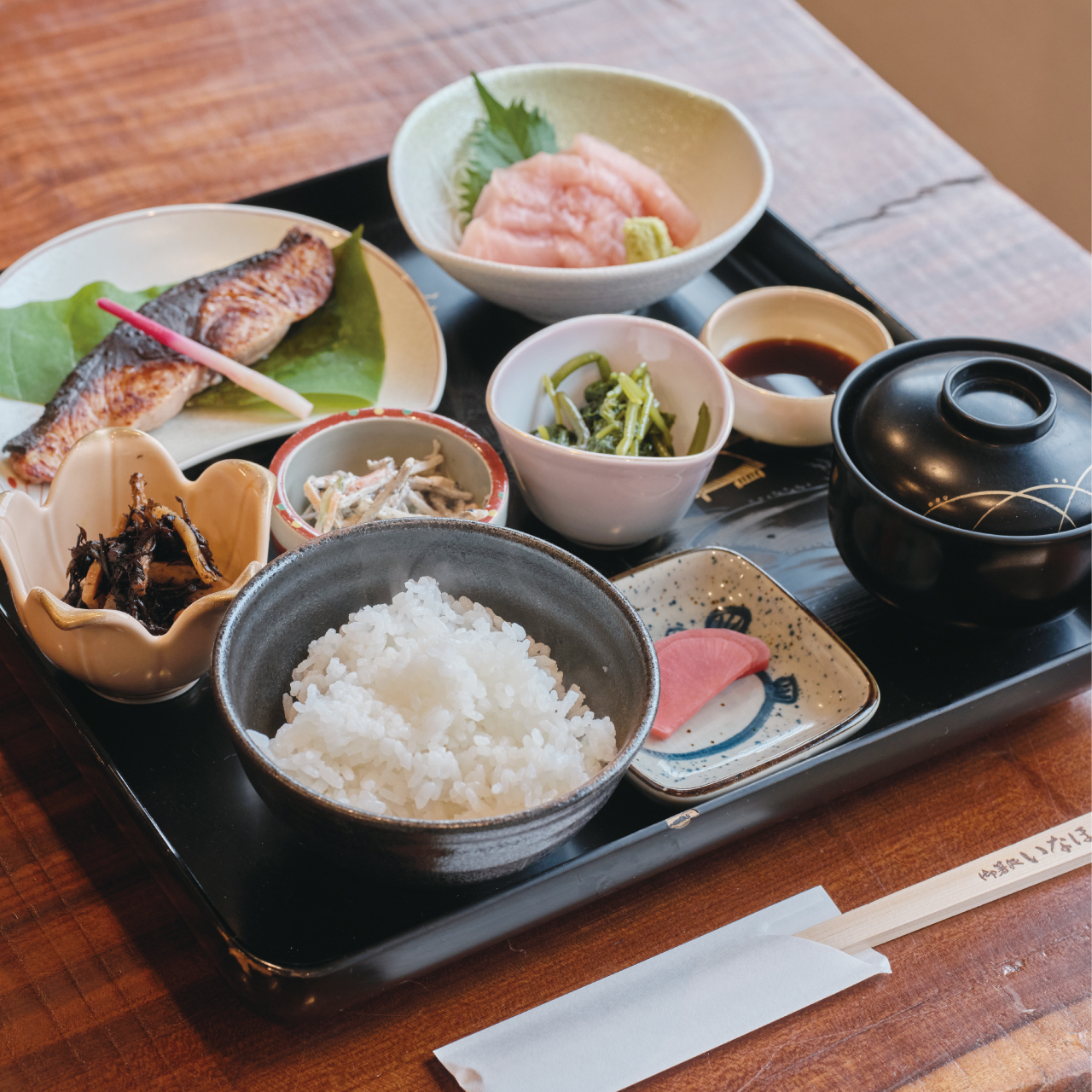 保護中: 再びその扉を開いた、〈御箸処いなほ〉へ。