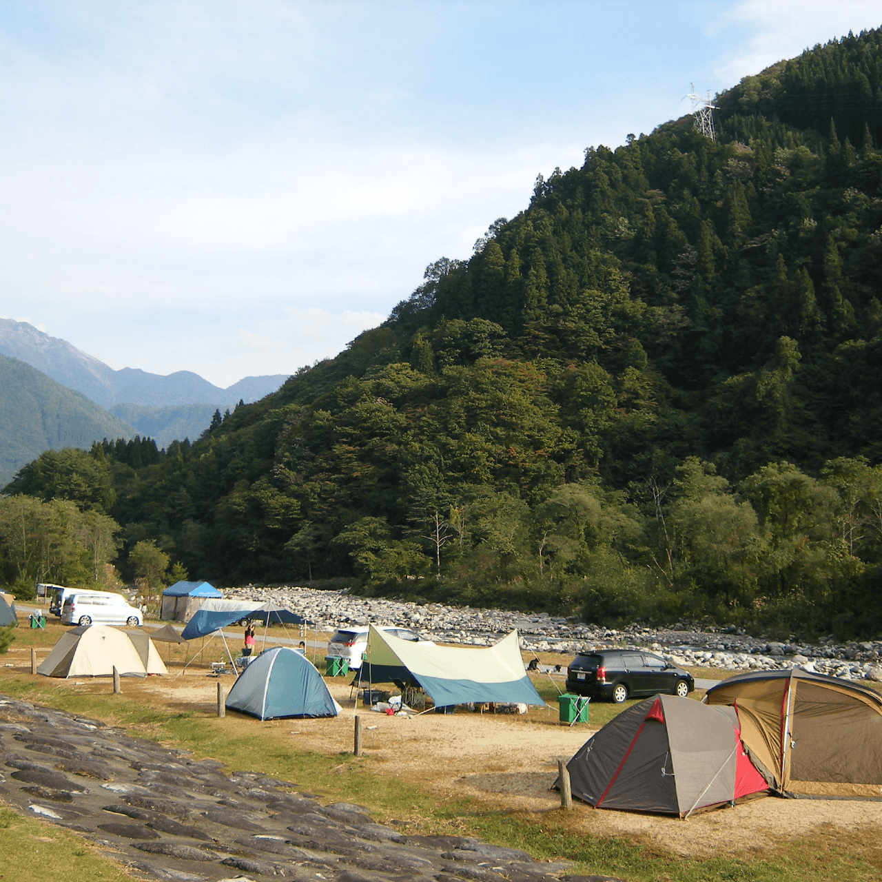 奥飛騨温泉郷オートキャンプ場