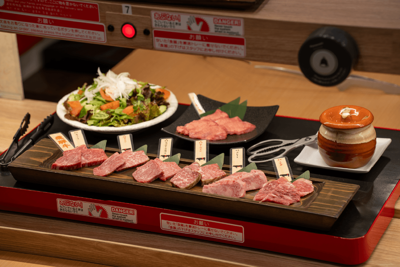 レーン焼肉「にくどこ」